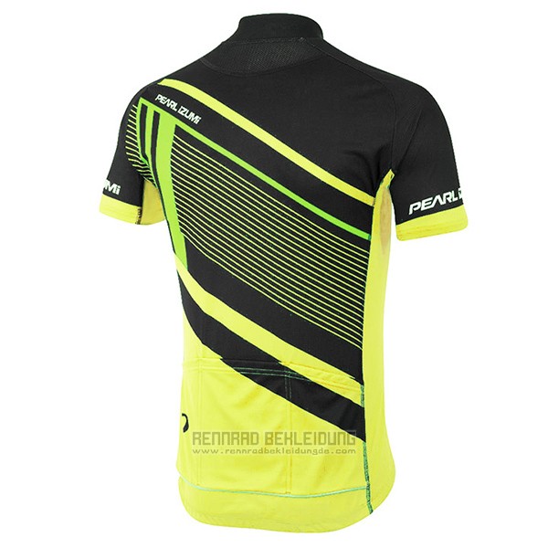 2017 Fahrradbekleidung Pearl Izumi Gelb Trikot Kurzarm und Tragerhose